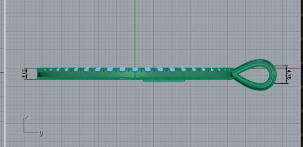 Circle Pendant With Diamonds 3885 3D print model_6