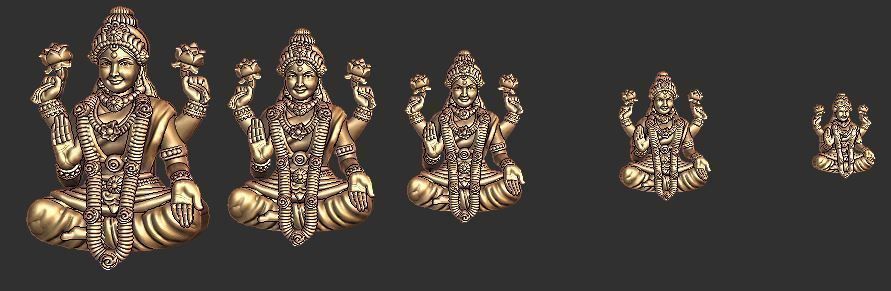 Hindu GOD  3D print model_15