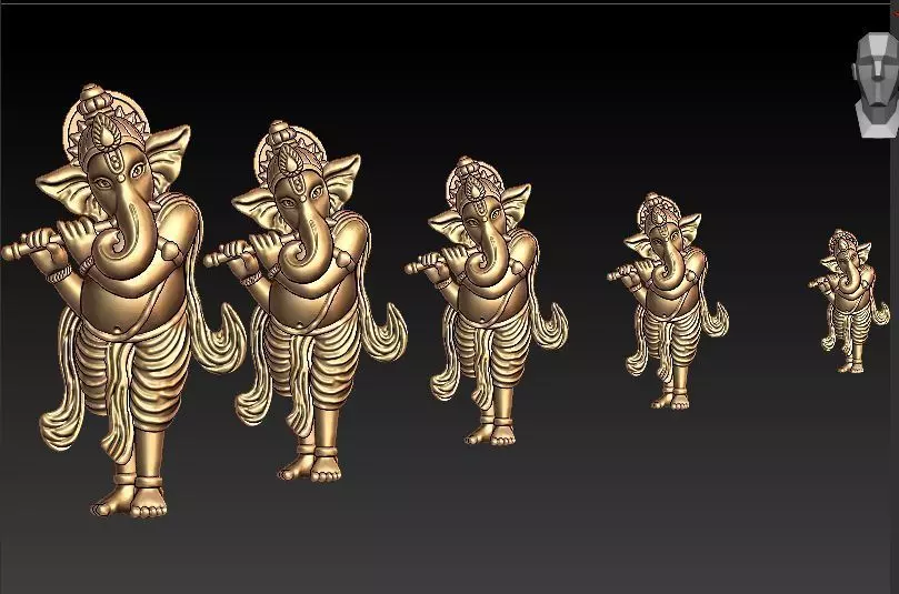 Hindu GOD  3D print model_0