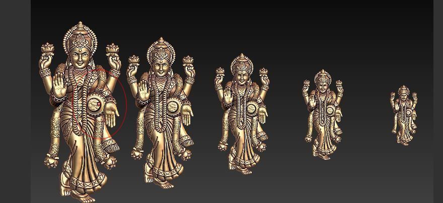 Hindu GOD  3D print model_8