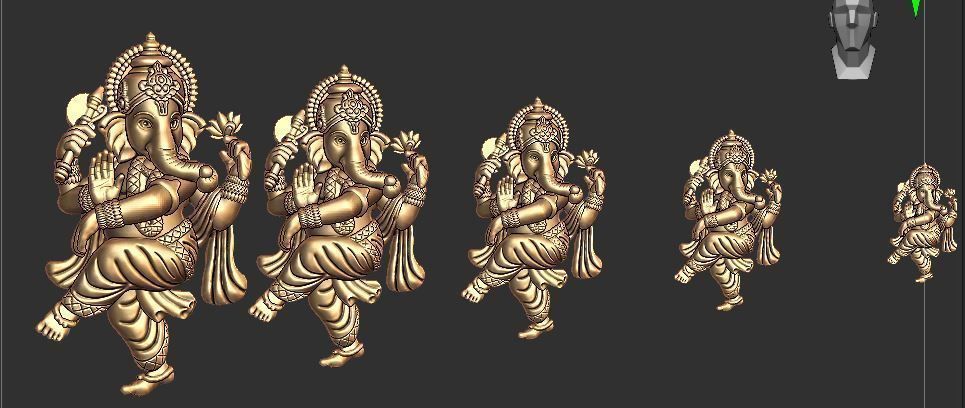 Hindu GOD  3D print model_5