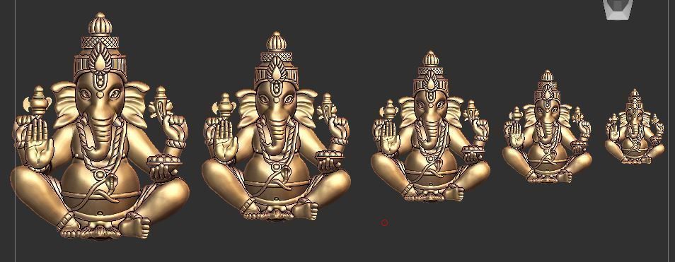 Hindu GOD  3D print model_1