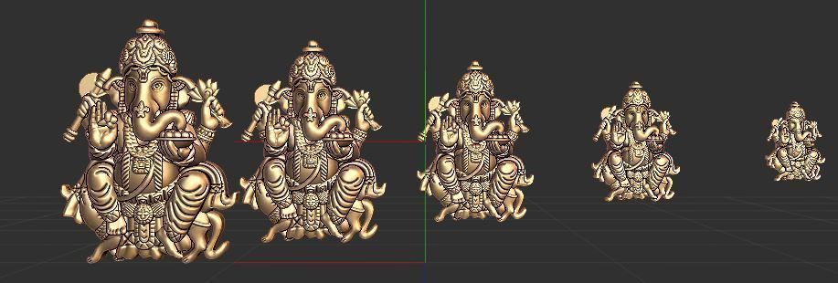 Hindu GOD  3D print model_21