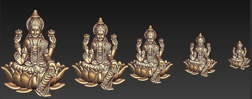 Hindu GOD  3D print model_11