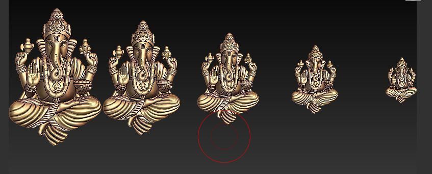 Hindu GOD  3D print model_6