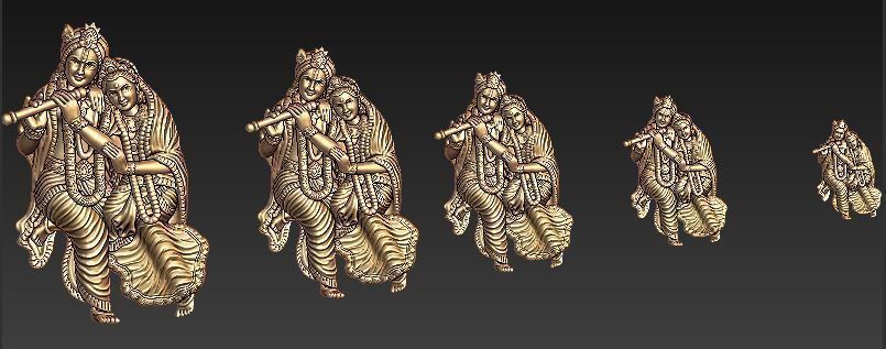 Hindu GOD  3D print model_14