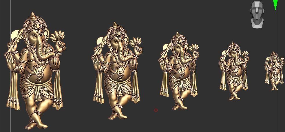 Hindu GOD  3D print model_3