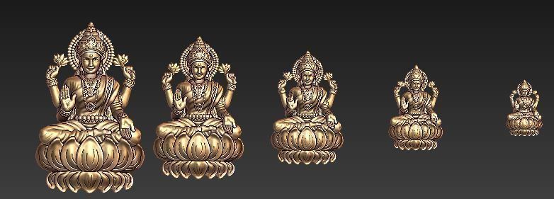 Hindu GOD  3D print model_10