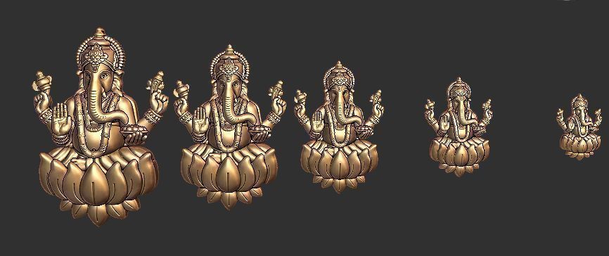Hindu GOD  3D print model_2