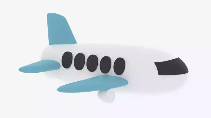 Cartoon Airplane 1