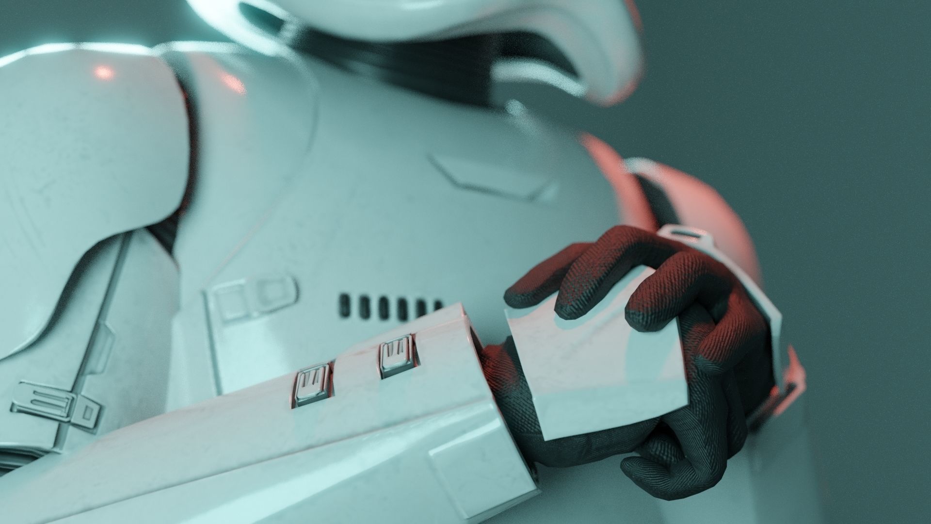 Star wars First Order stormtrooper rig 3D model_2