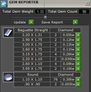 Leaf Diamond Ring 3D Print Model 3898 3D print model_8