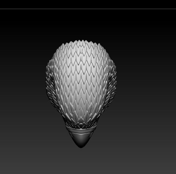 Eagle ring 3D print model_4