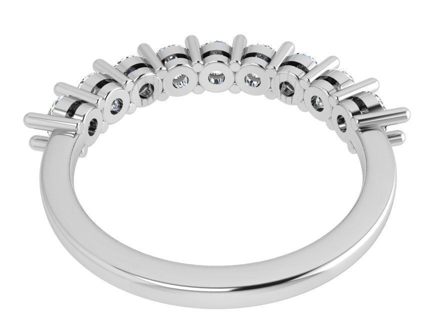 Basket Setting Diamond Ring 3911 3D print model_3