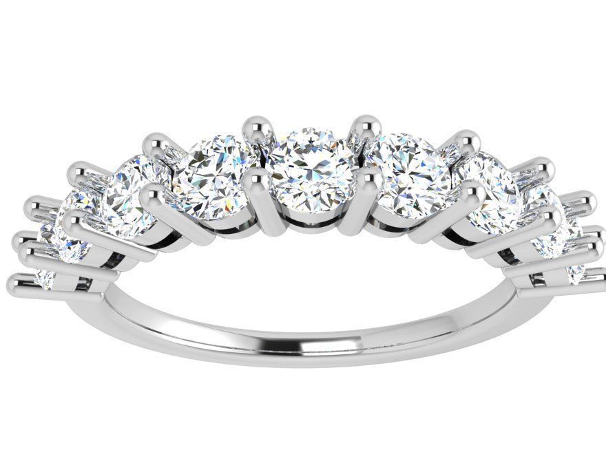 Basket Setting Diamond Ring 3911 3D print model_2