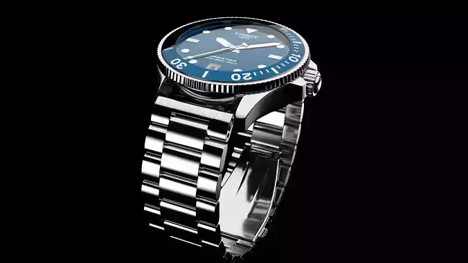 Tissot Watch 3D model