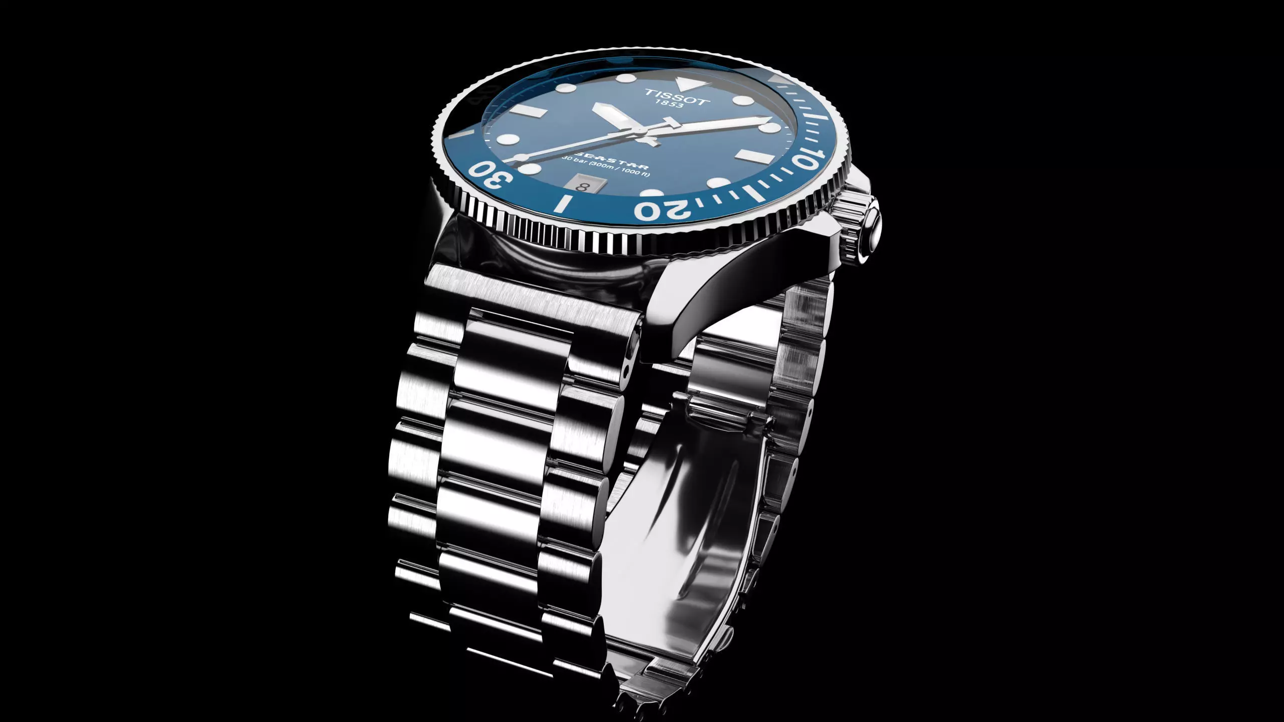 Tissot Watch 3D model_0
