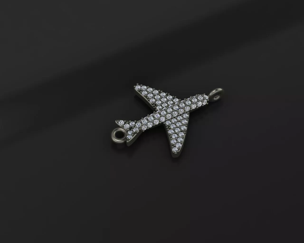 Airplane airbus pendant 3D print model
