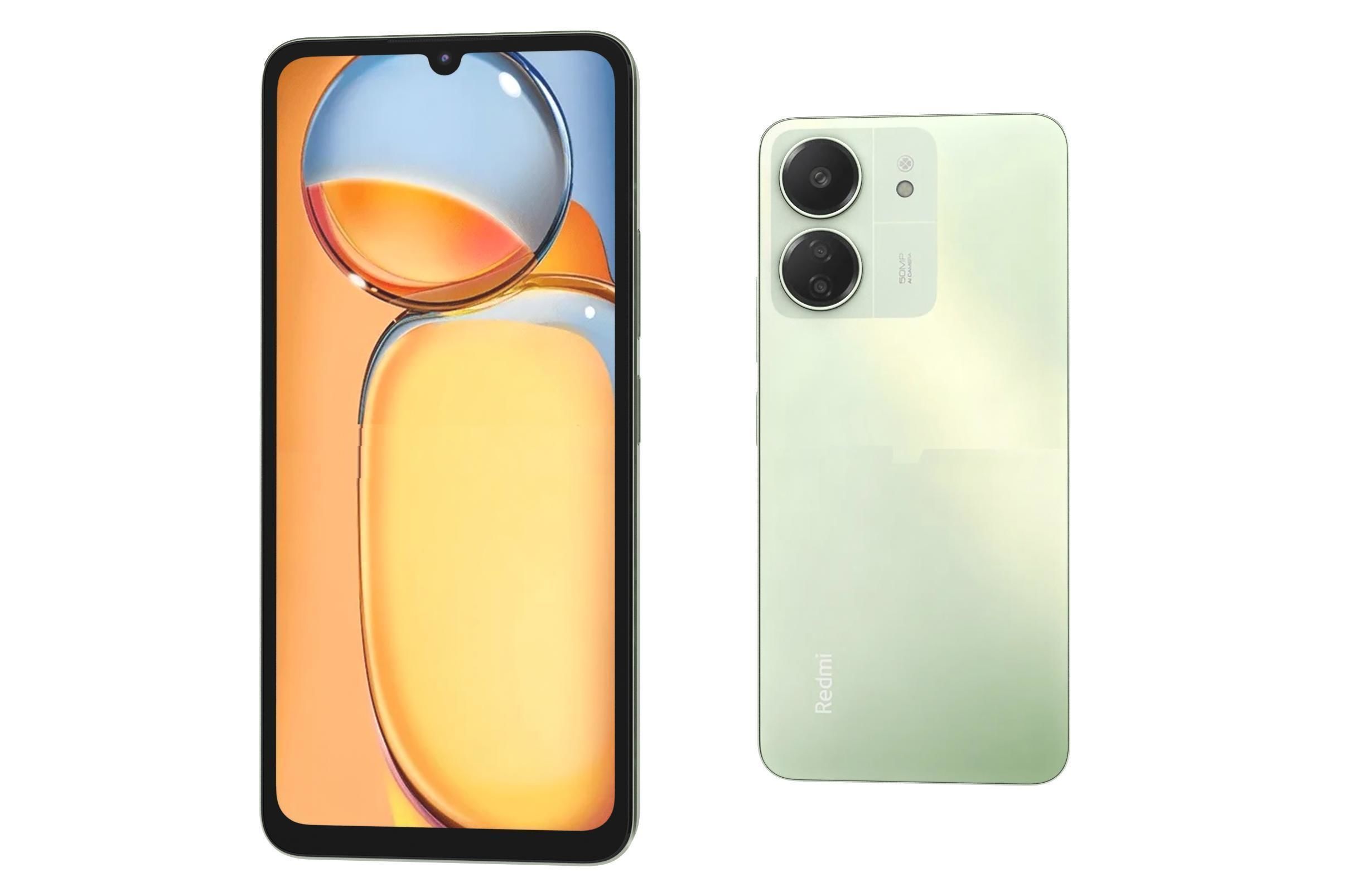 Xiaomi Redmi 13C Green 3D model_4