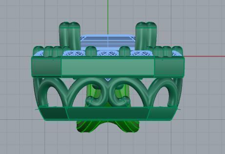 Octagonal Halo Pendant 3919 3D print model_5