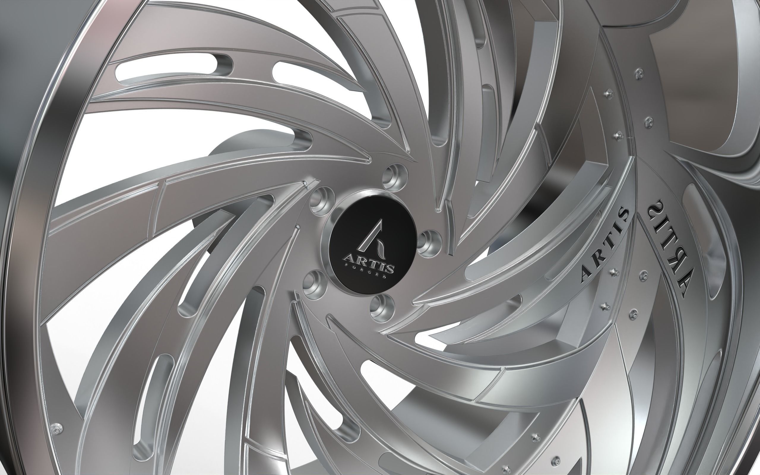 ARTIS FORGED DRACO WHEEL 3D print model_3