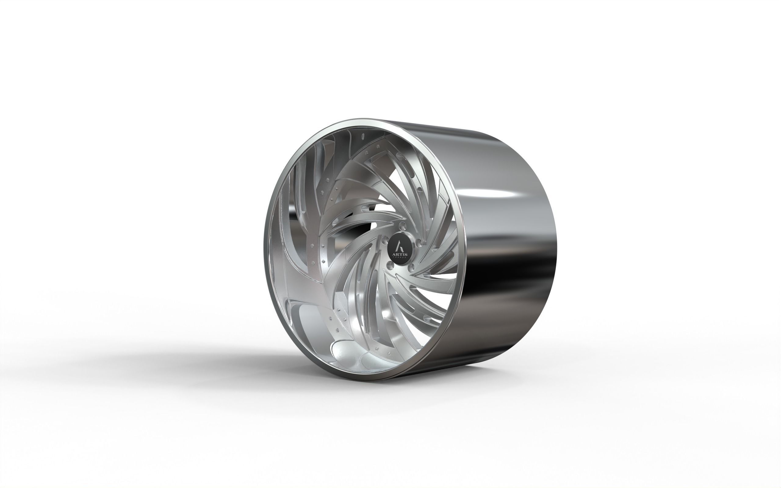 ARTIS FORGED DRACO WHEEL 3D print model_1