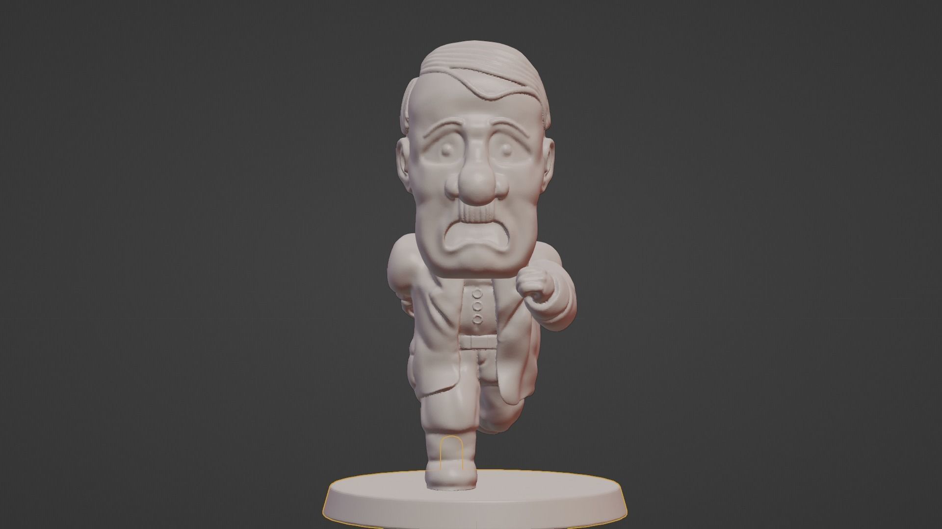 Hitler Caricature Figure 3D model 3D printable | CGTrader
