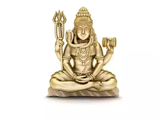 Mahadev - Shiva 3D print model Mahadev - Shiva 3D print model