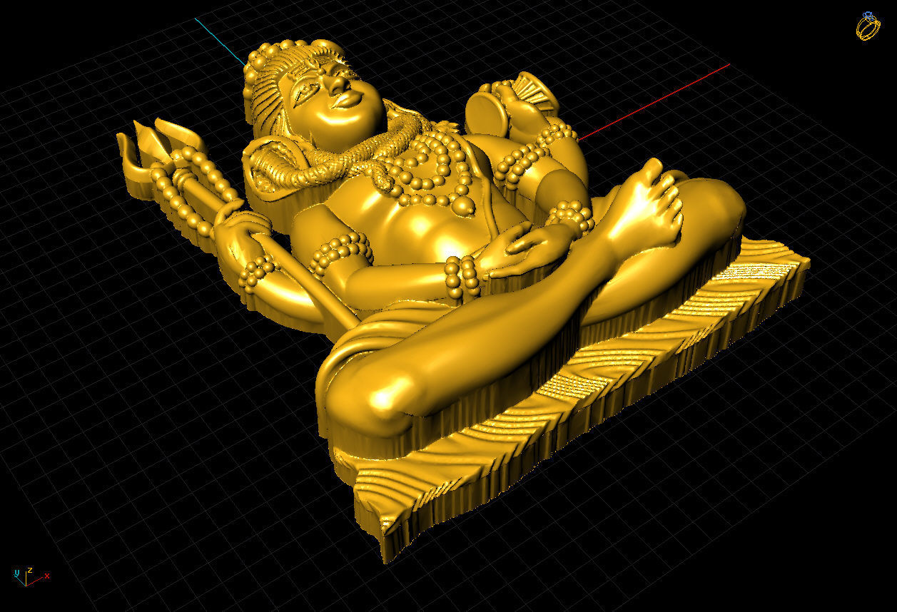 Mahadev - Shiva 3D print model_9