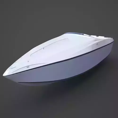 Motor Boat 03 3D model