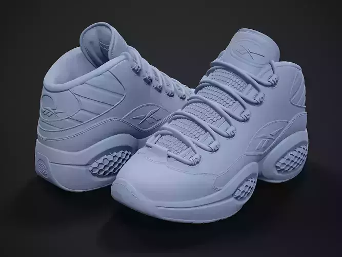 Reebok Question sneaker-v2-3d printable 3D print model