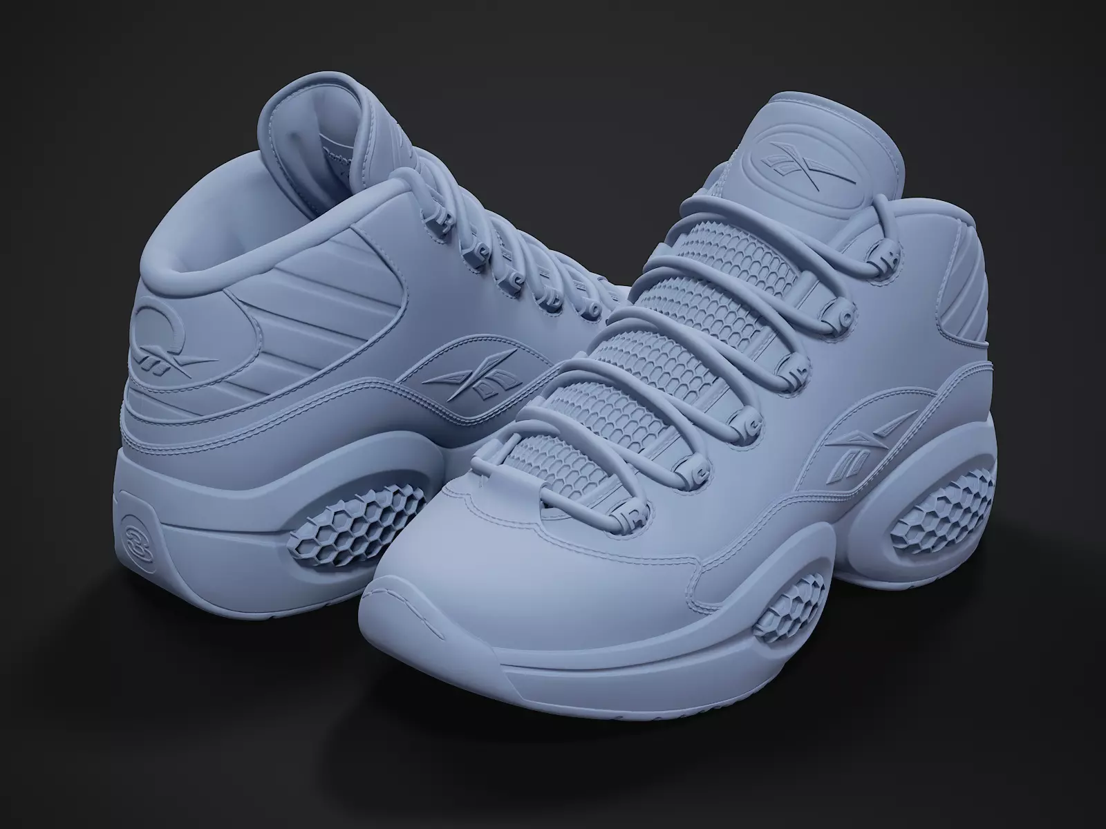 Reebok Question sneaker-v2-3d printable 3D print model_0