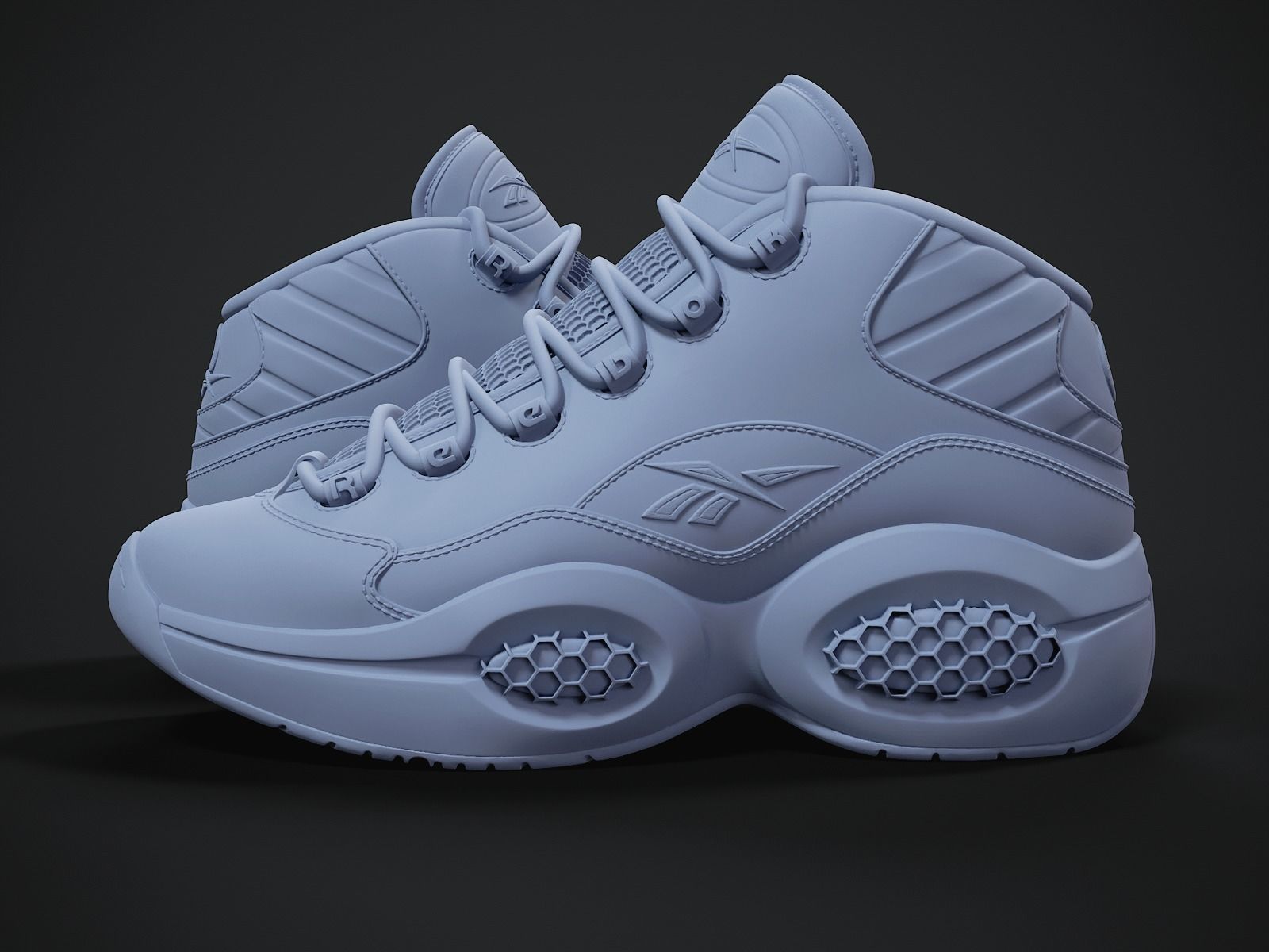 Reebok Question sneaker-v2-3d printable 3D print model_1