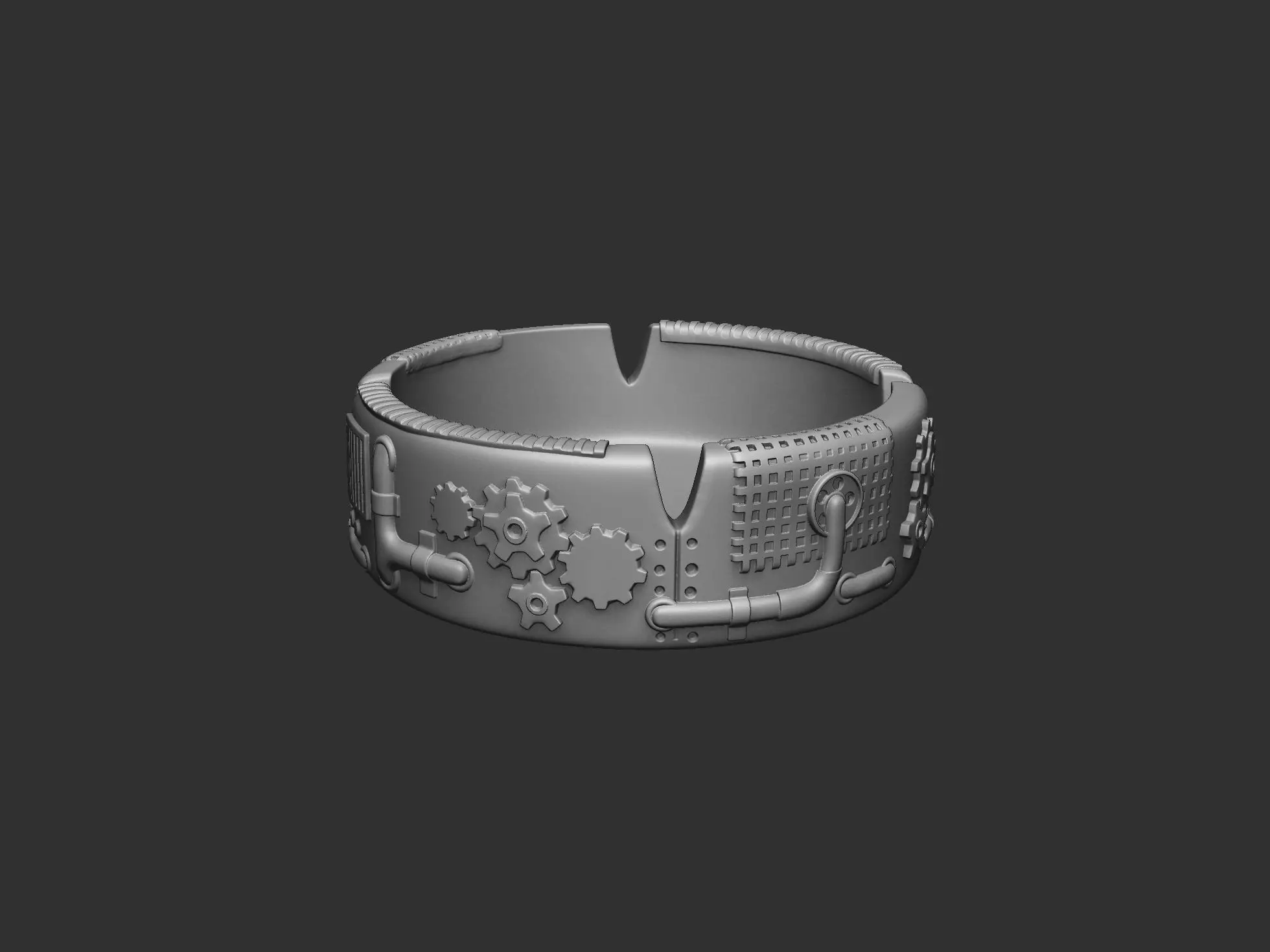 ashtray for 3d print stl Free 3D print model