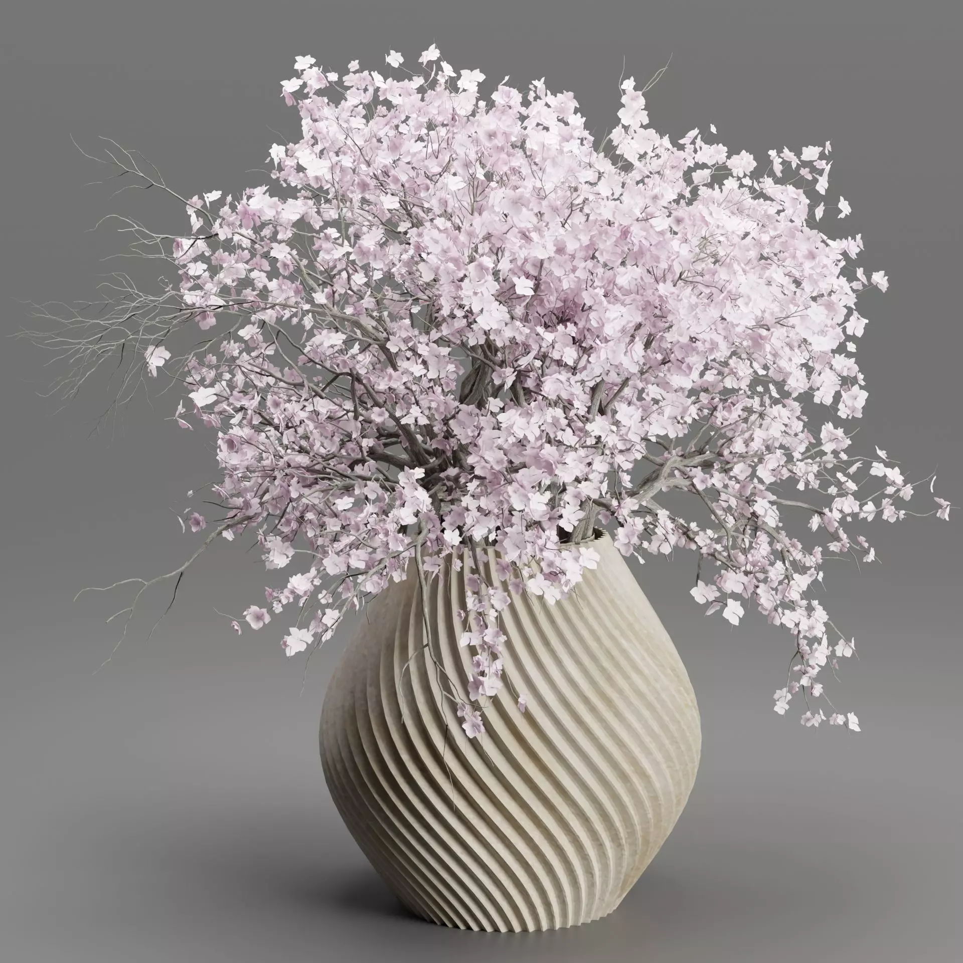 Bouquet in vase vol 149-Blender 3D model_0