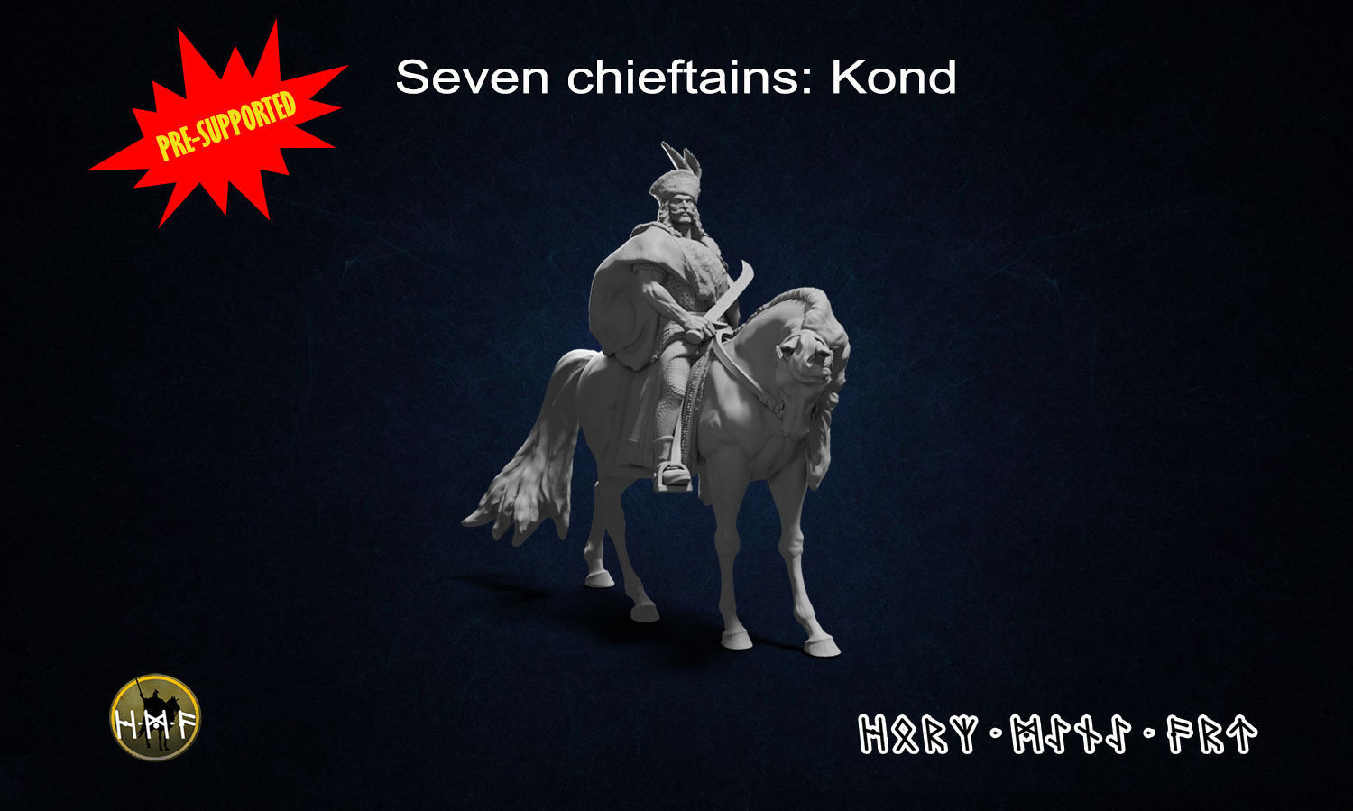 Seven chieftains-Kond 3D print model_1
