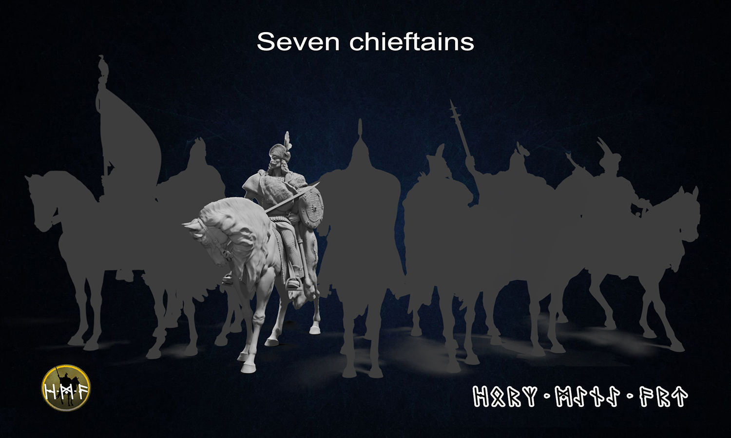 Seven chieftains-Kond 3D print model_8