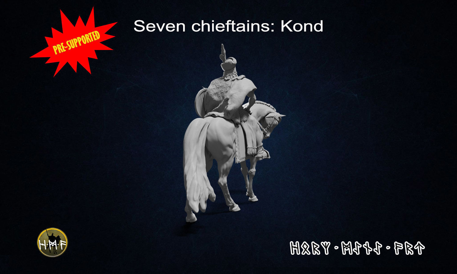 Seven chieftains-Kond 3D print model_3