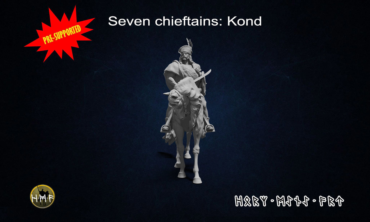 Seven chieftains-Kond 3D print model_2