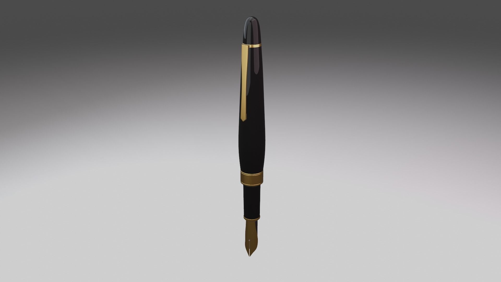 Classic Pen Model 3D model_1