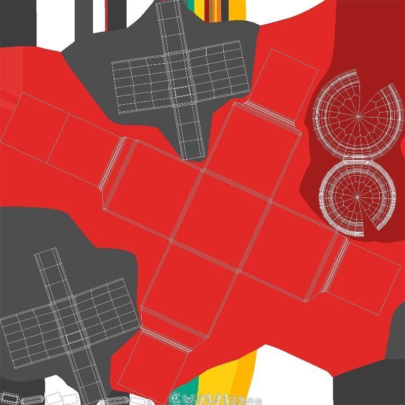 Toy Robot 3D model_9