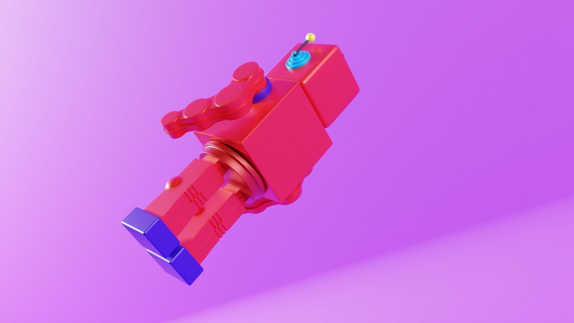 Toy Robot 3D model_5