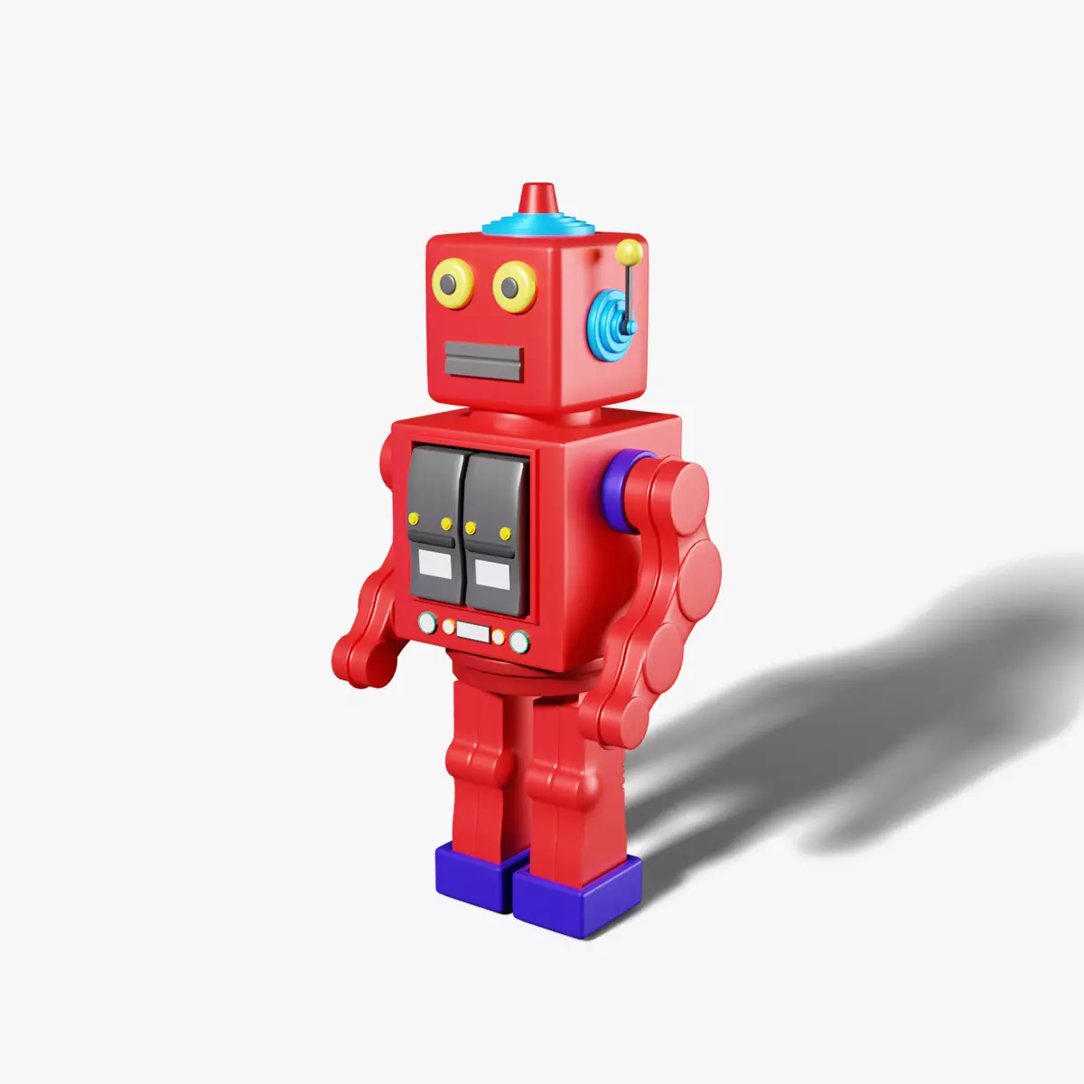 Toy Robot 3D model_0