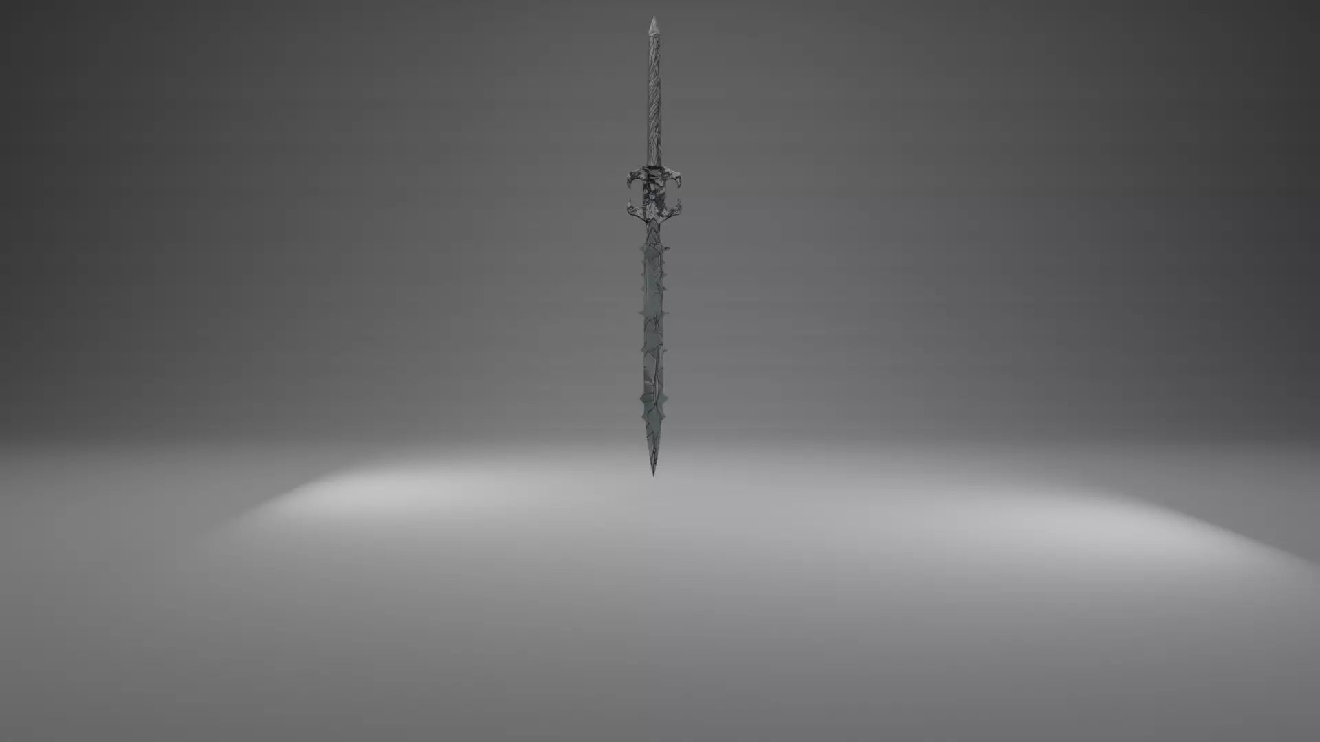 demon sword  3D model_0