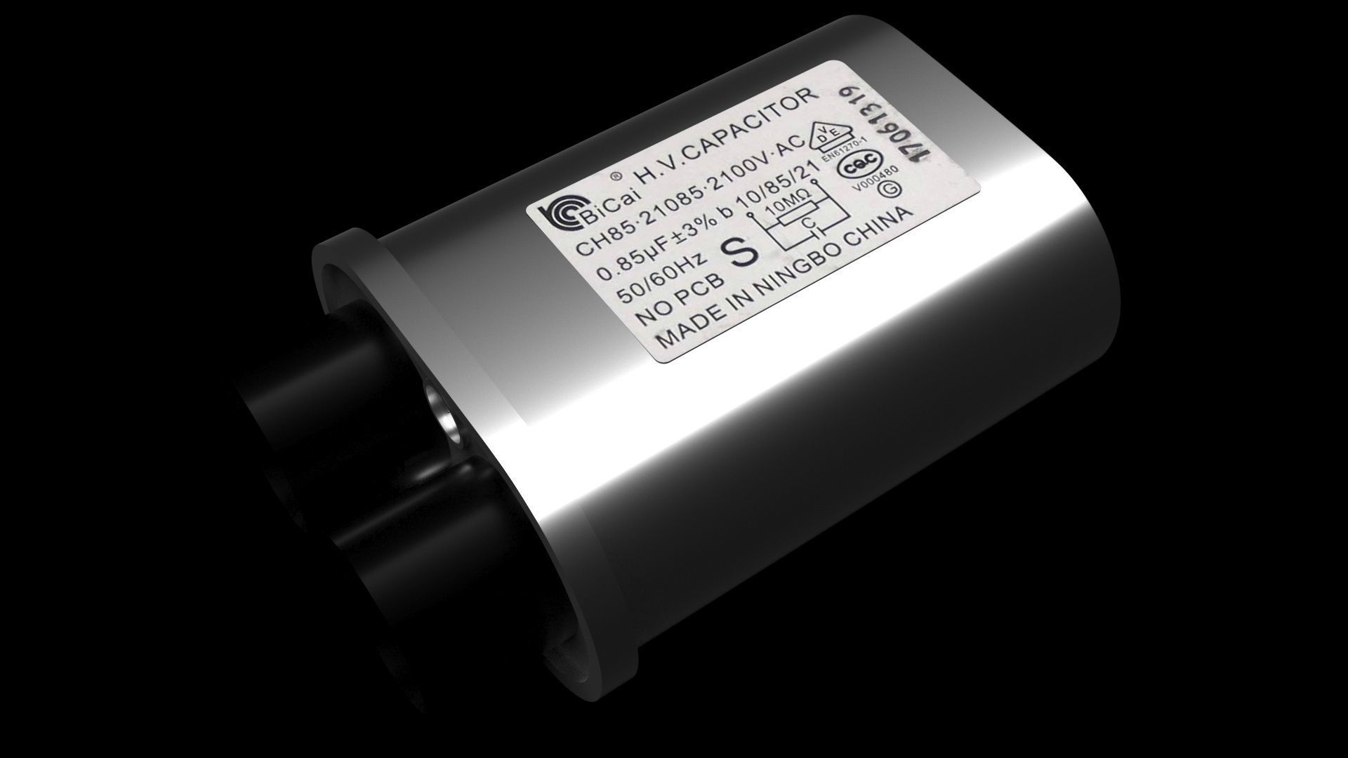 Microwave Capacitor 3D model_11