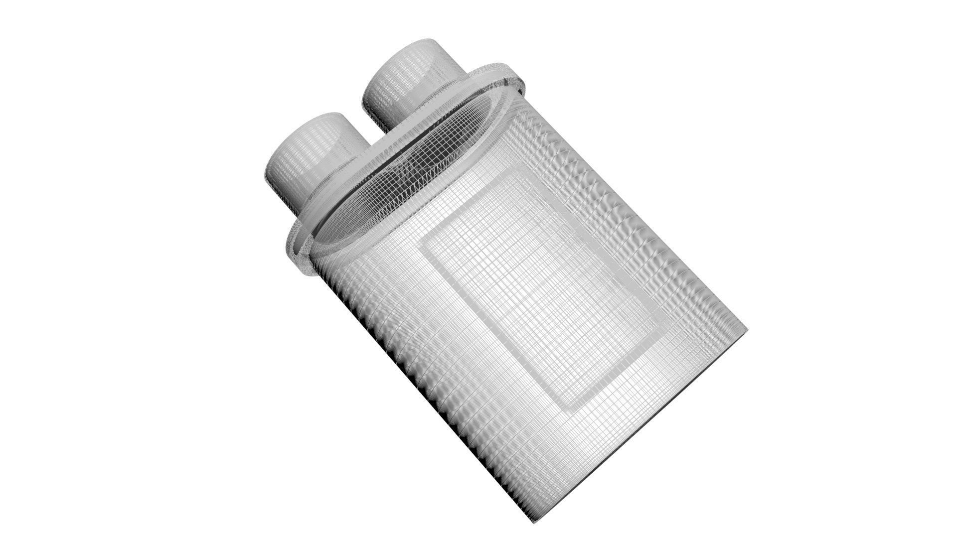 Microwave Capacitor 3D model_23