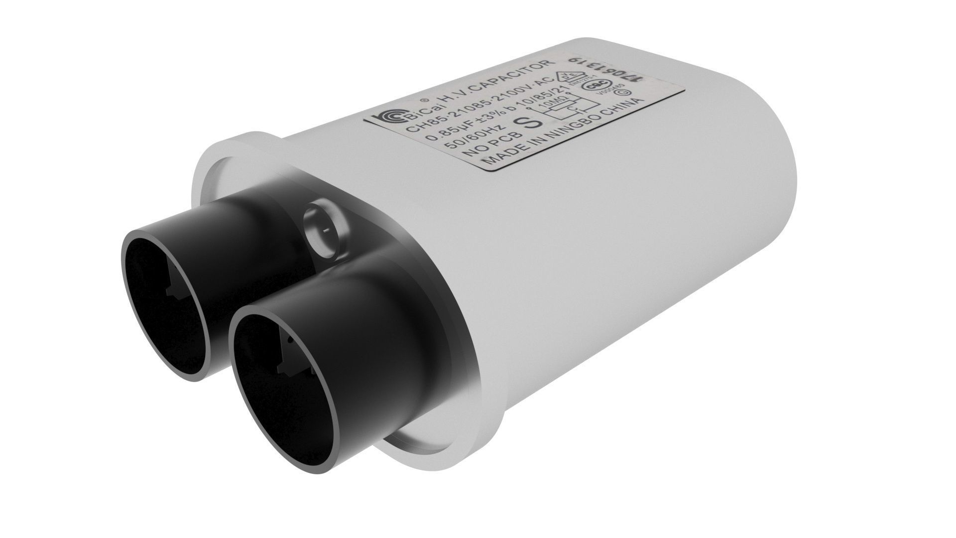 Microwave Capacitor 3D model_12