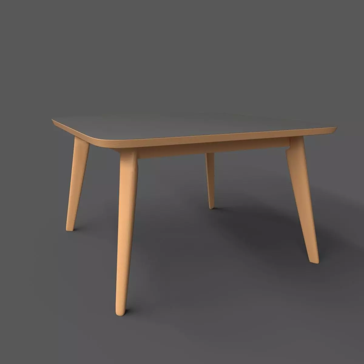 Hendrick Coffee Table Low-poly 3D model_0