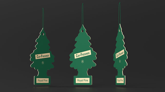 Little Trees Car Freshener Royal Pine Scent 3D model 5