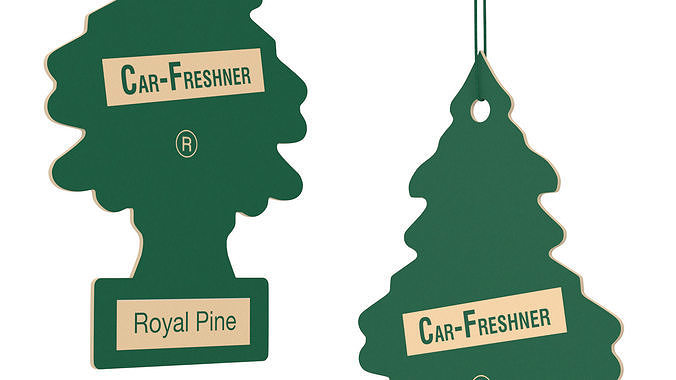 Little Trees Car Freshener Royal Pine Scent 3D model 6